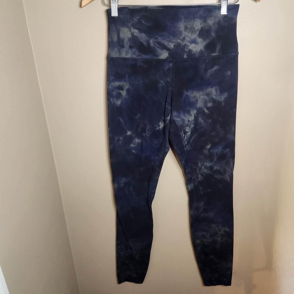 Lululemon Align High-Rise Pant 28 Diamond Dye Graphite Grey Bronze Green Size 8